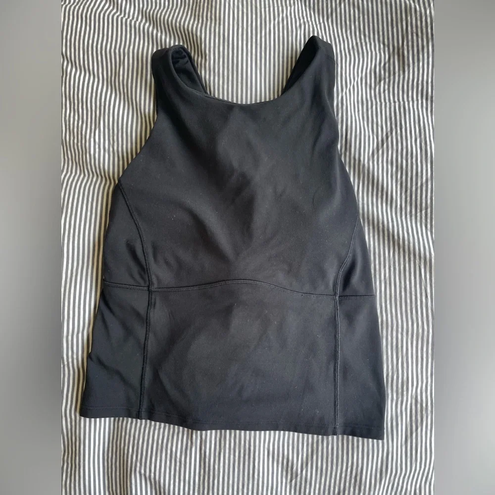 lululemon athletica Black Tank Top